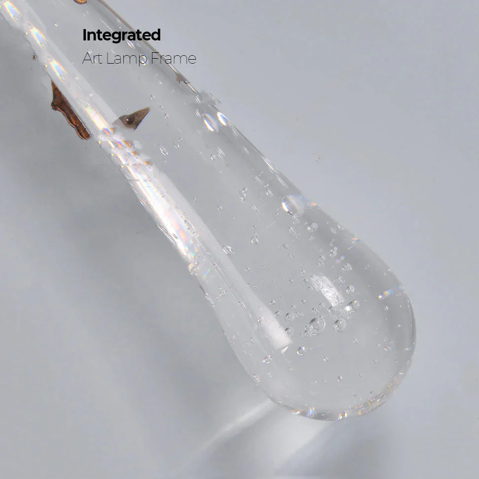 Modern Branch Crystal Wall Sconce For Bedroom - Image 3