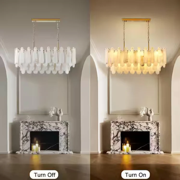 Modern Chandelier 39 in. 20-Light Gold Chandelier for Dinning Room, Living Room, Foyer, Bedroom - Image 5