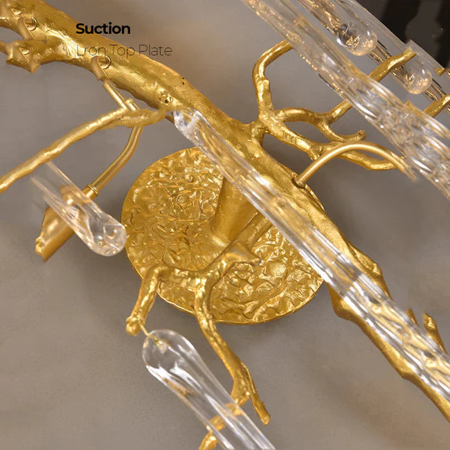 Modern Luxury Crystal Branch Wall Sconce - Image 3