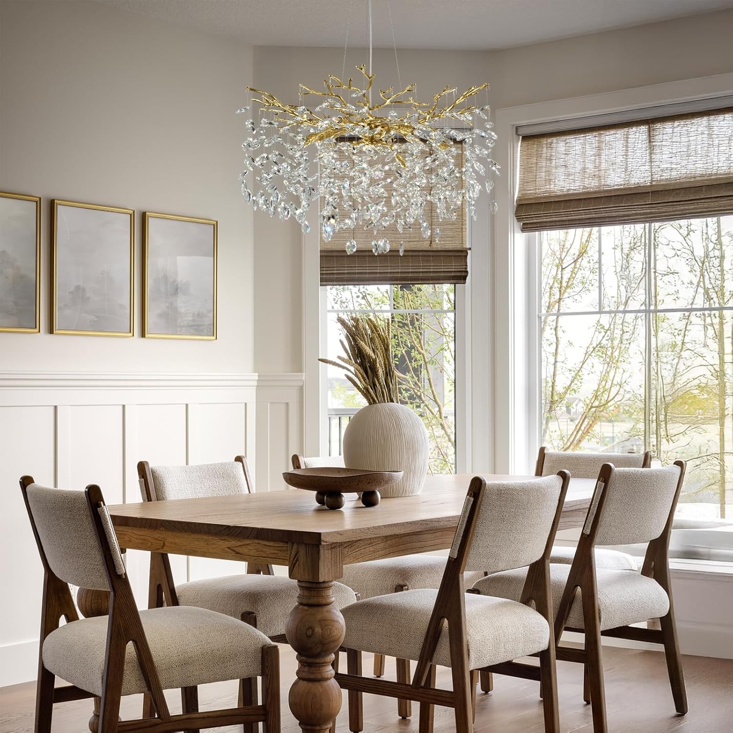 Solara Rectangular Tree Branch Chandelier 21" 30" 40" Tree Branch - Image 10
