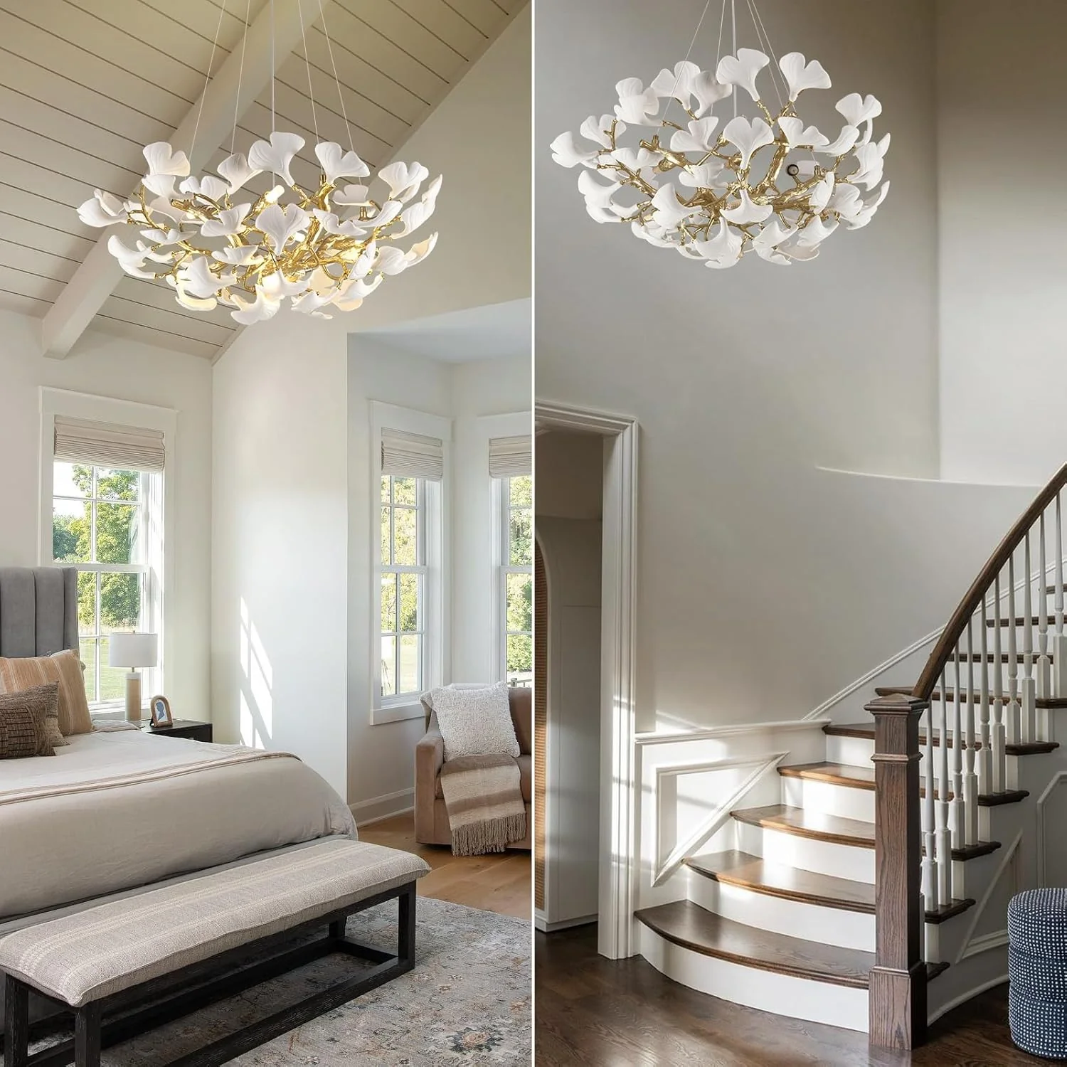 Ginkgo Round Chandelier 32'' - Image 5