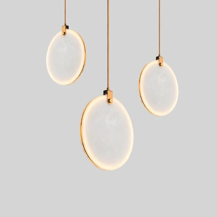 Moon Shade Lorry Natural Marble Pendant Light - Image 11
