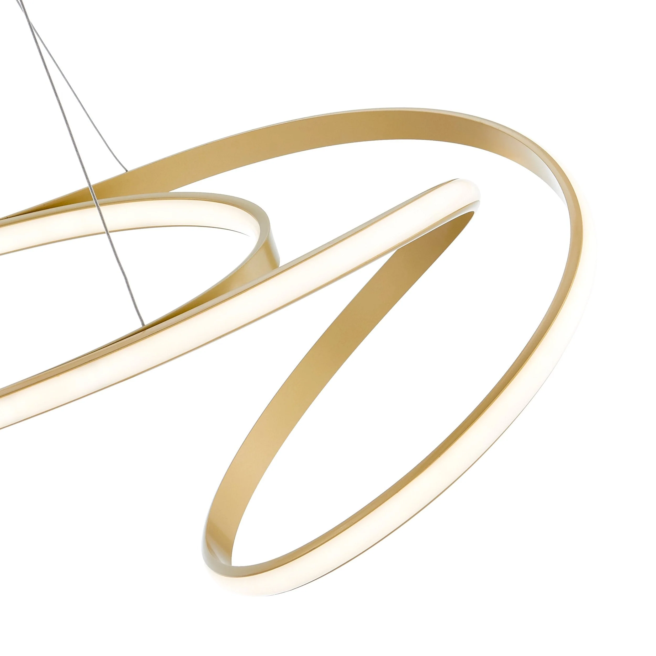 Moscow LED Chandelier // Gold - Image 4