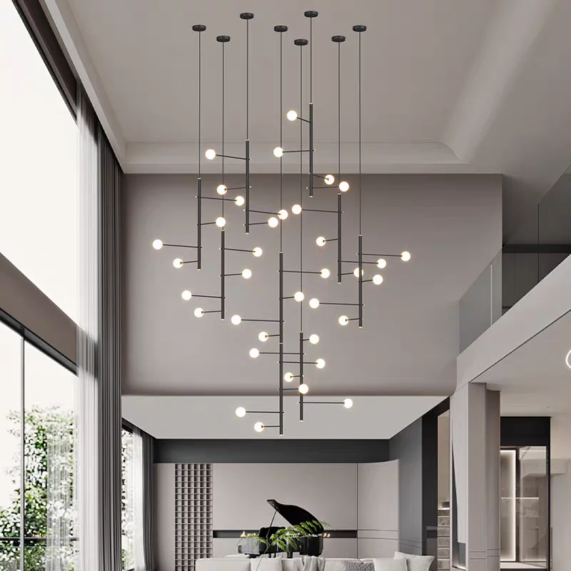 Modern Multi-Arm Opal Chandelier by Aurorae Lighting - Image 25