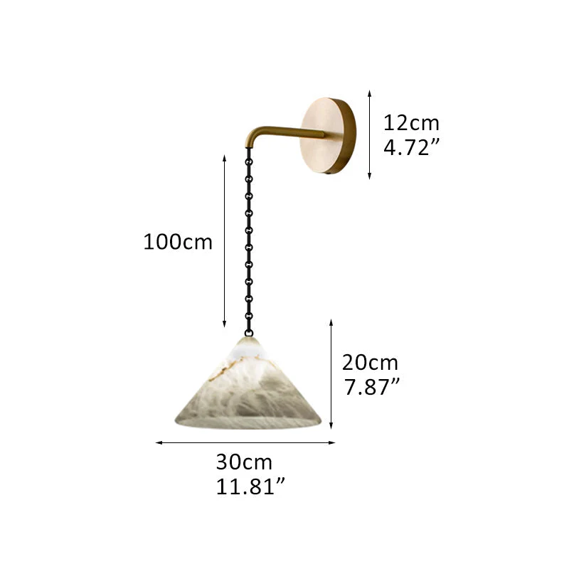 Multi-Head Matte White Alabaster Cone Hanging Kitchen Pendant Light - Image 20