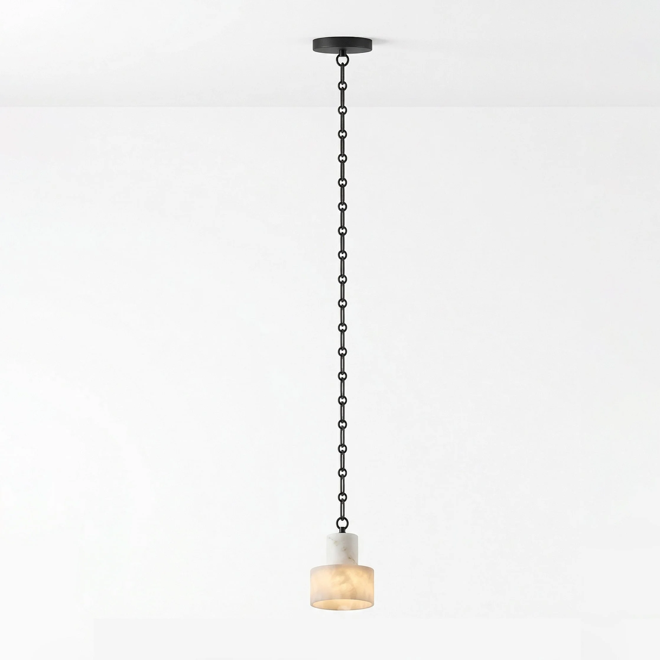 Multi-Tier Chain Drum Pendant Lamp - Image 11
