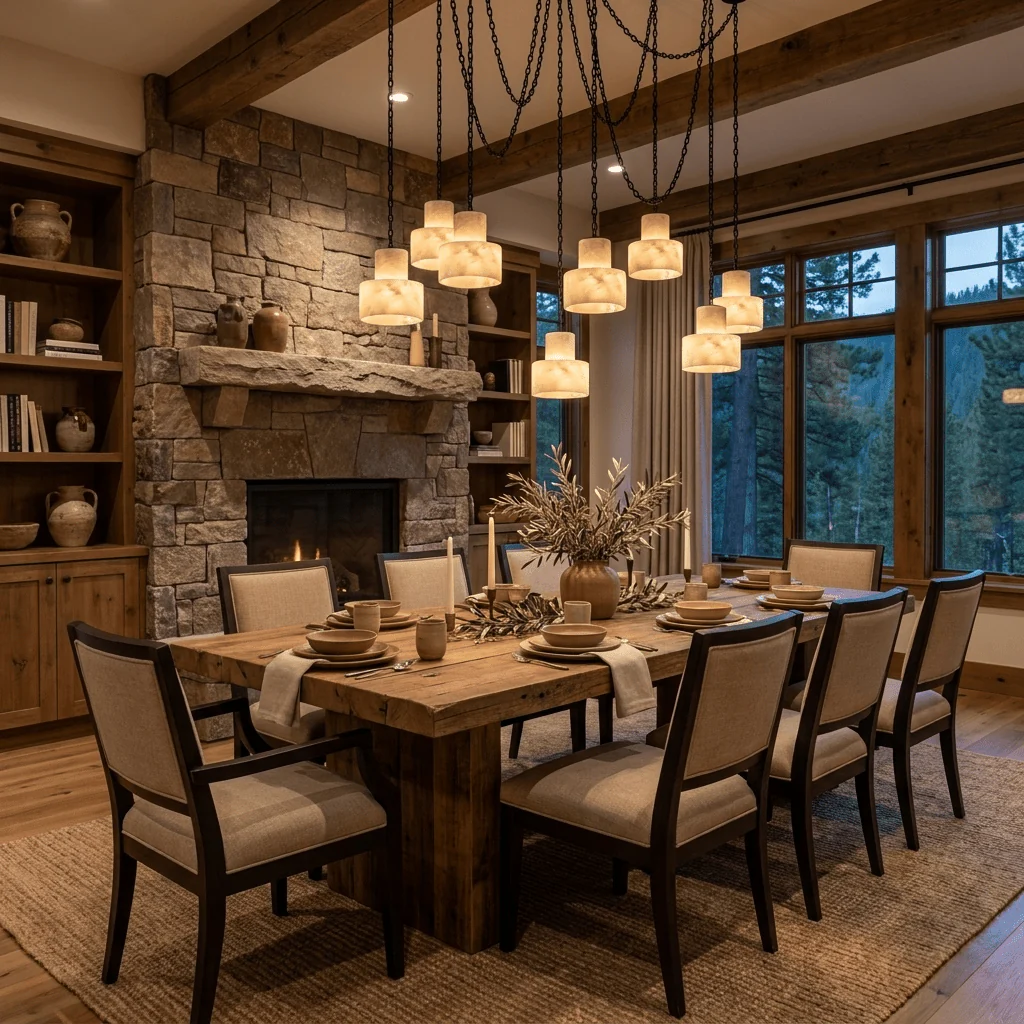 Multi-Tier Chain Drum Pendant Lamp - Image 3