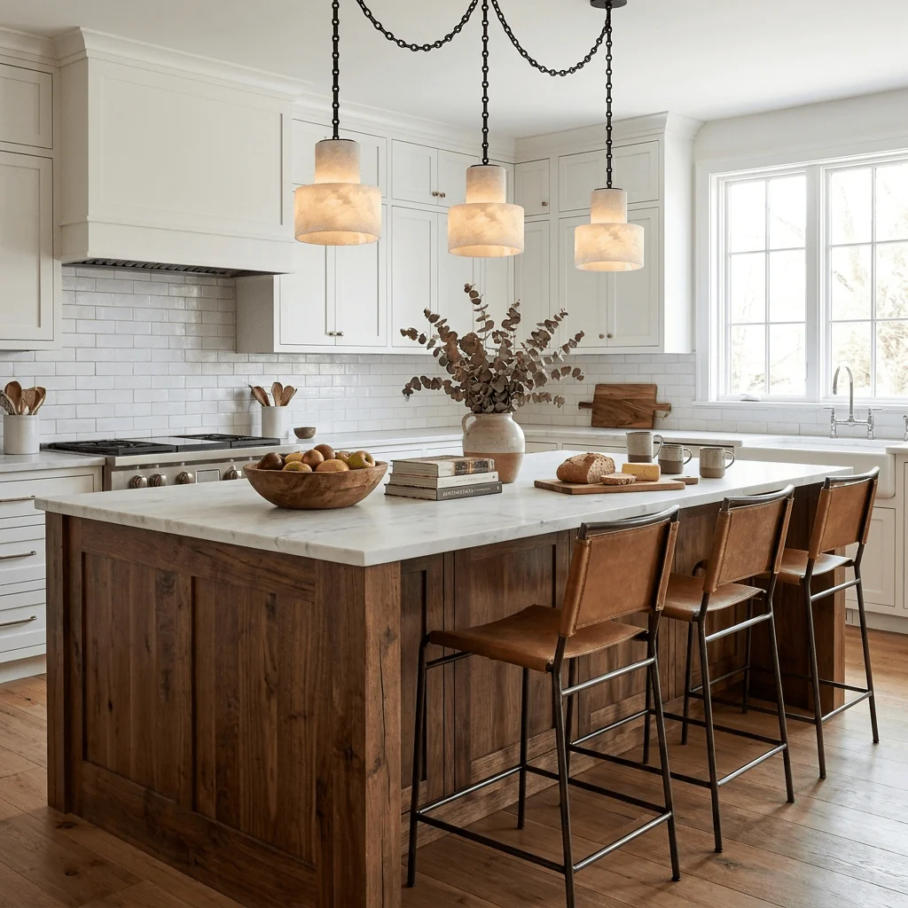 Multi-Tier Chain Drum Pendant Lamp - Image 4