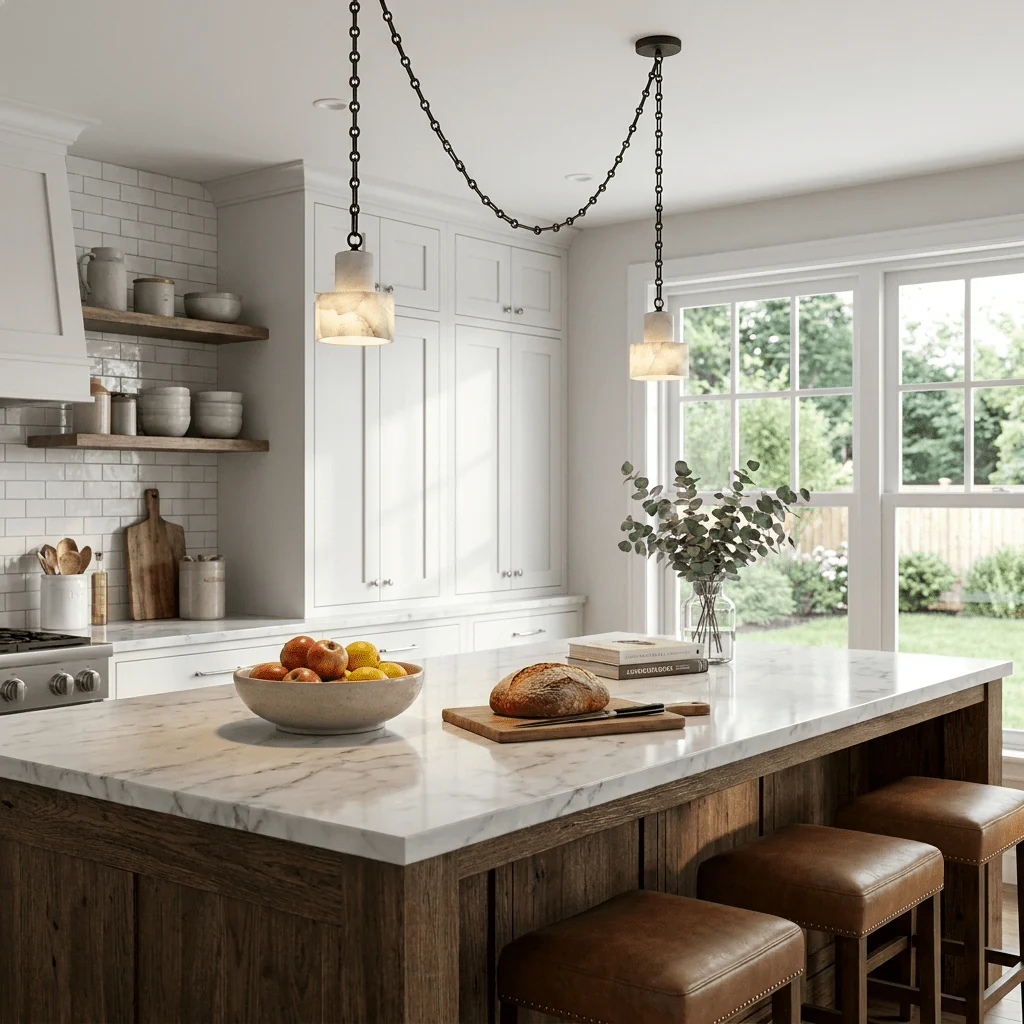 Multi-Tier Chain Drum Pendant Lamp - Image 6