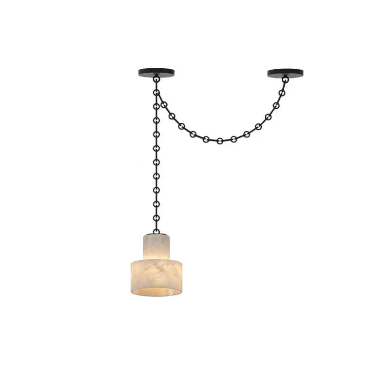 Multi-Tier Chain Drum Pendant Lamp - Image 9