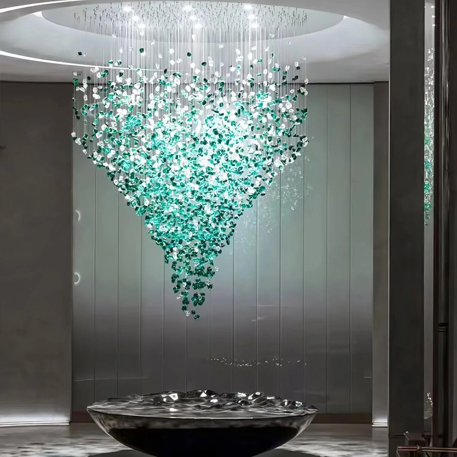 Crystal Stone Chandelier - Image 3