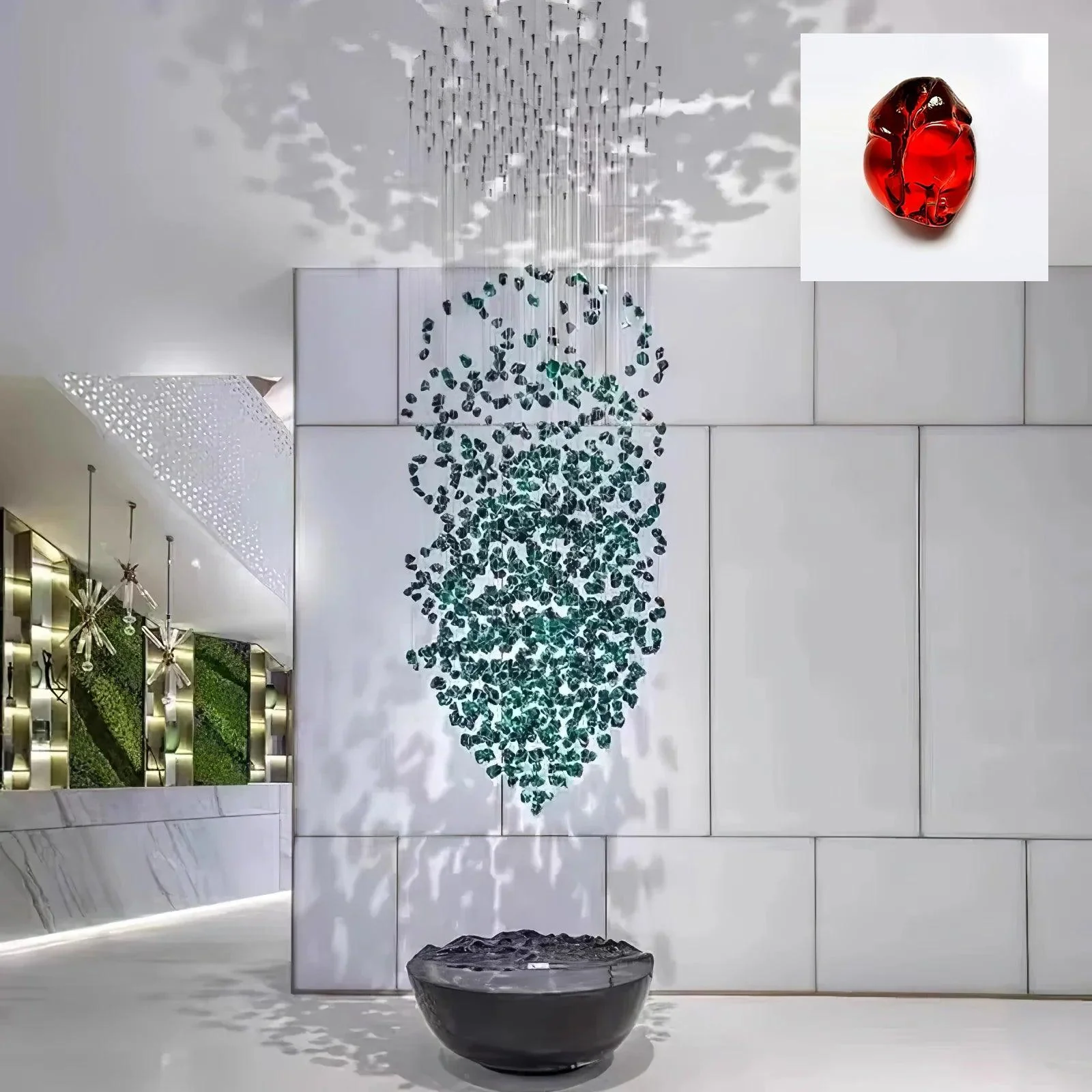Crystal Stone Chandelier - Image 45