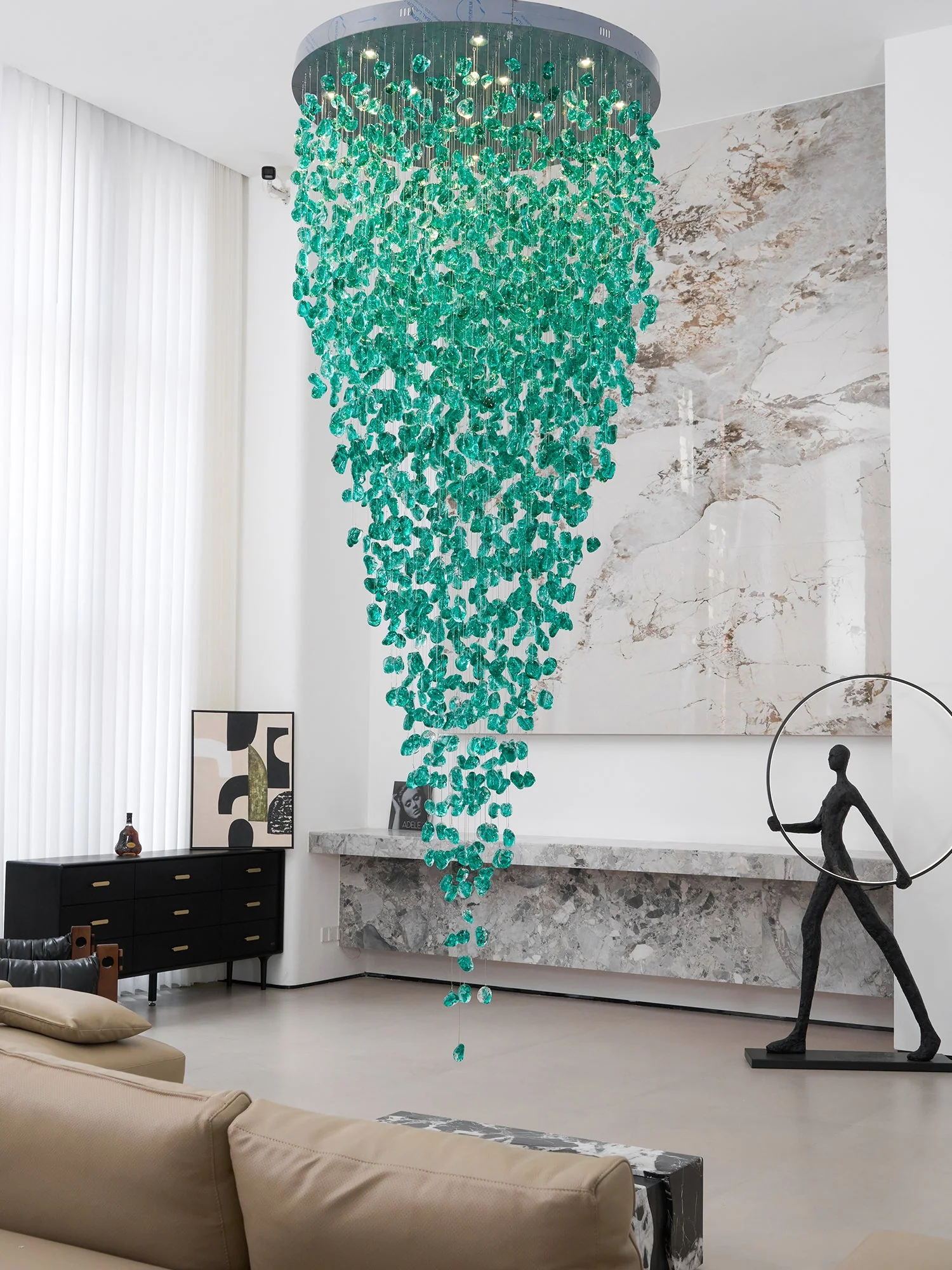 Crystal Stone Chandelier - Image 6
