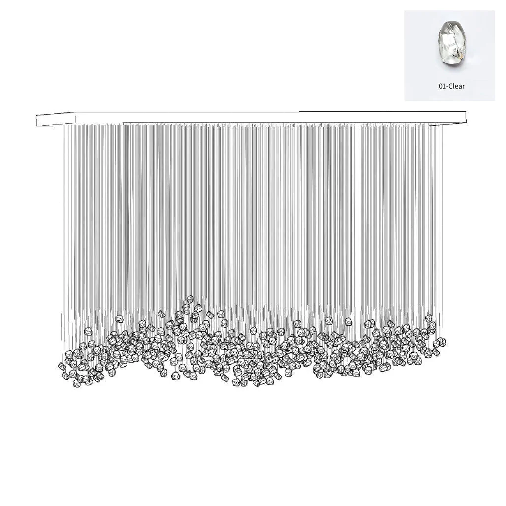 Crystal Stone Chandelier - Image 64
