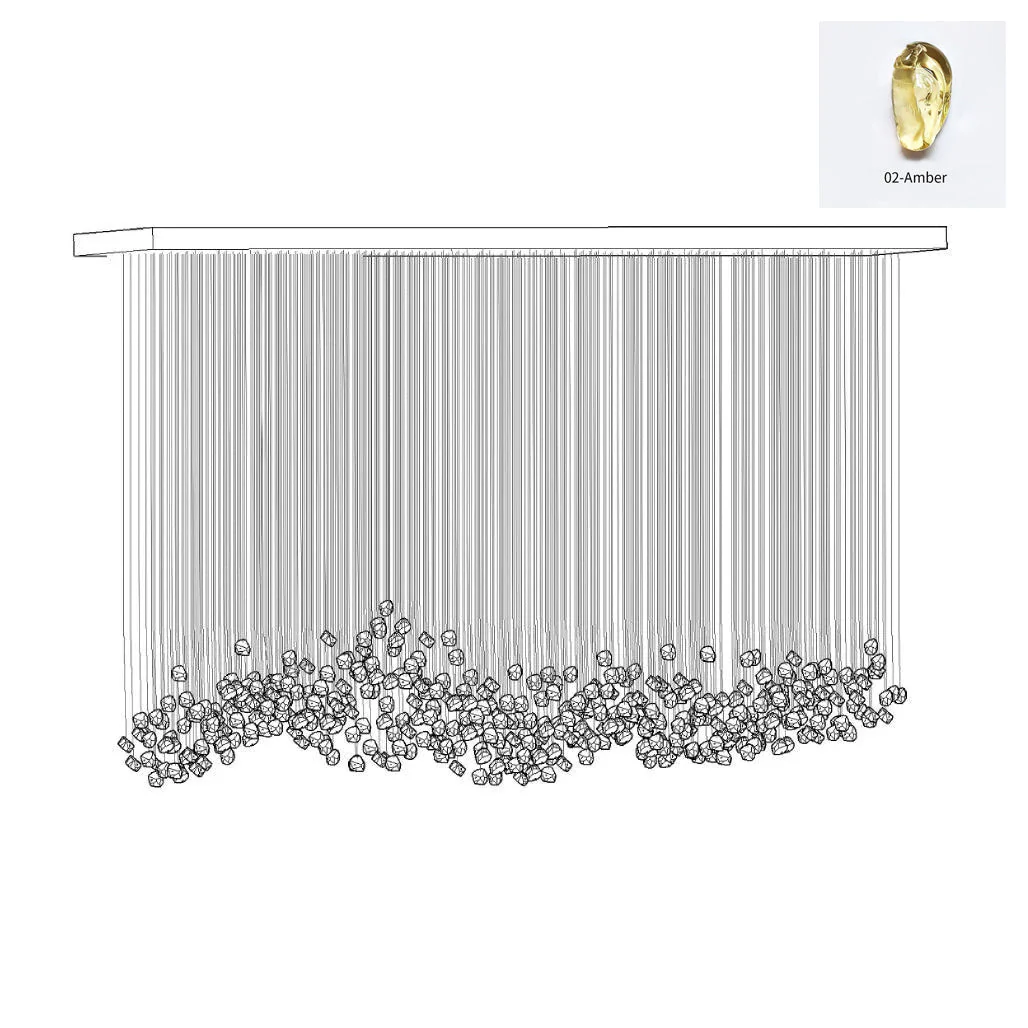 Crystal Stone Chandelier - Image 65