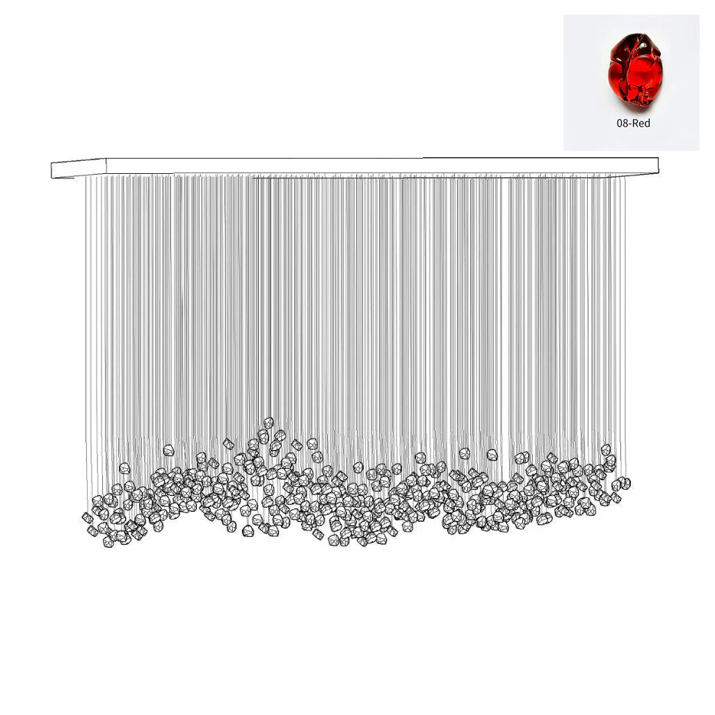 Crystal Stone Chandelier - Image 92