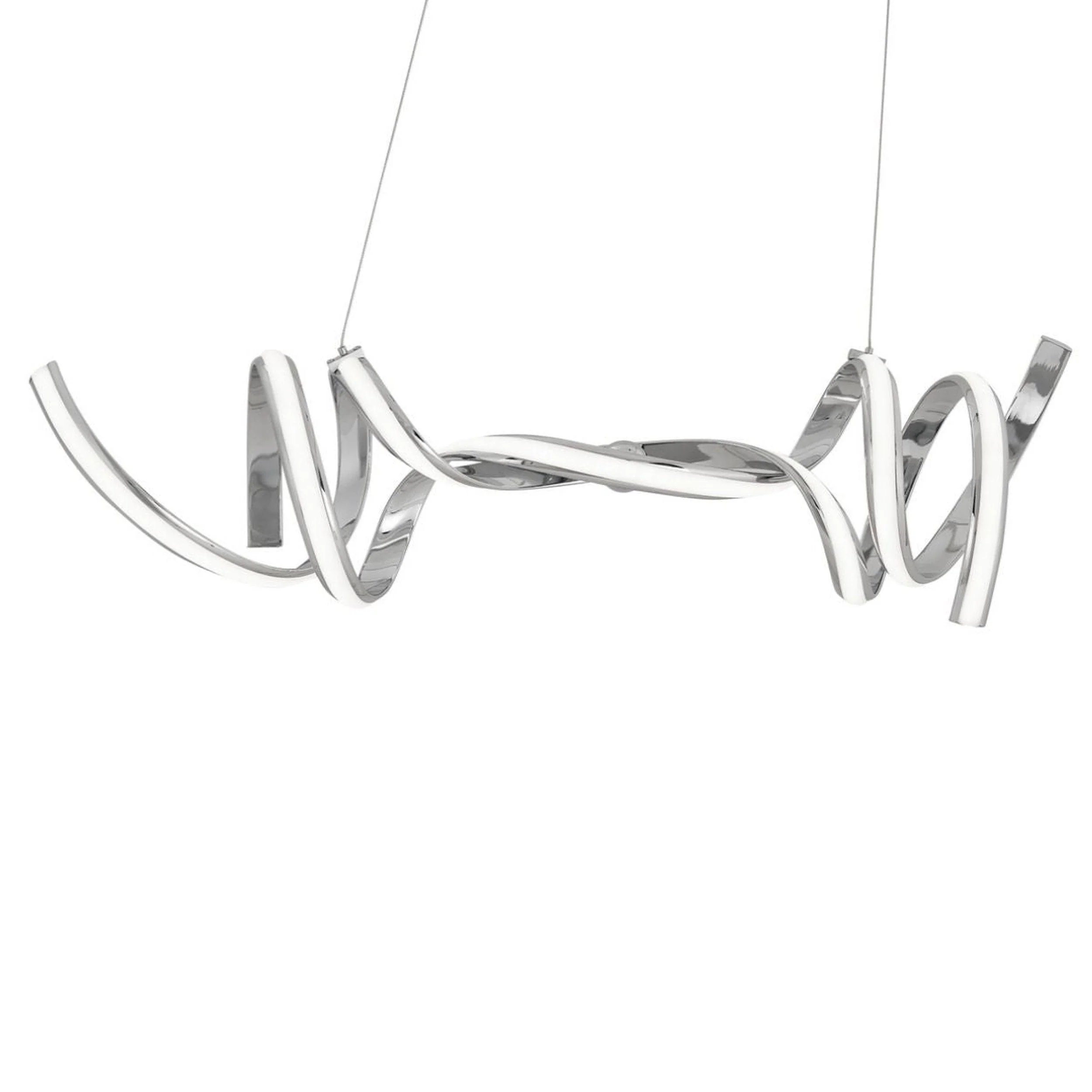 Munich LED Horizontal Chandelier // Chrome - Image 2