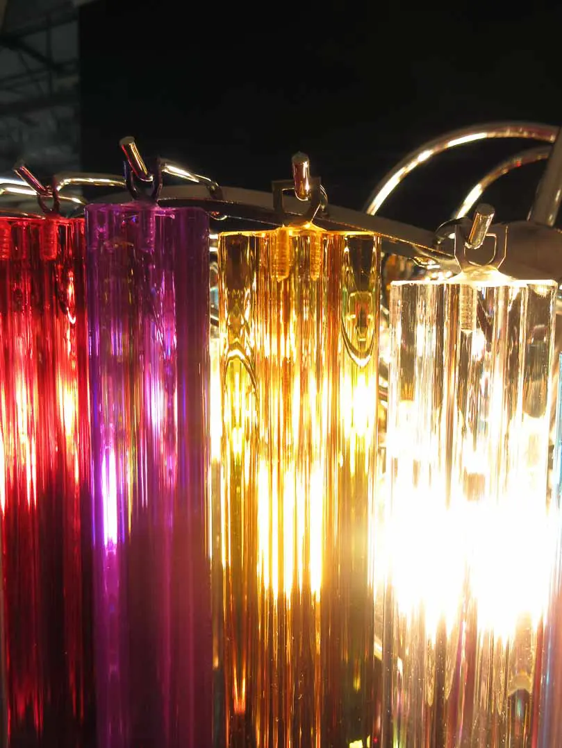 Murano Chandelier – 200 prisms – Multicolored - Image 11