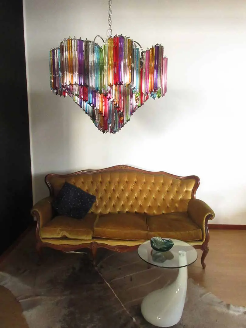Murano Chandelier – 200 prisms – Multicolored - Image 19