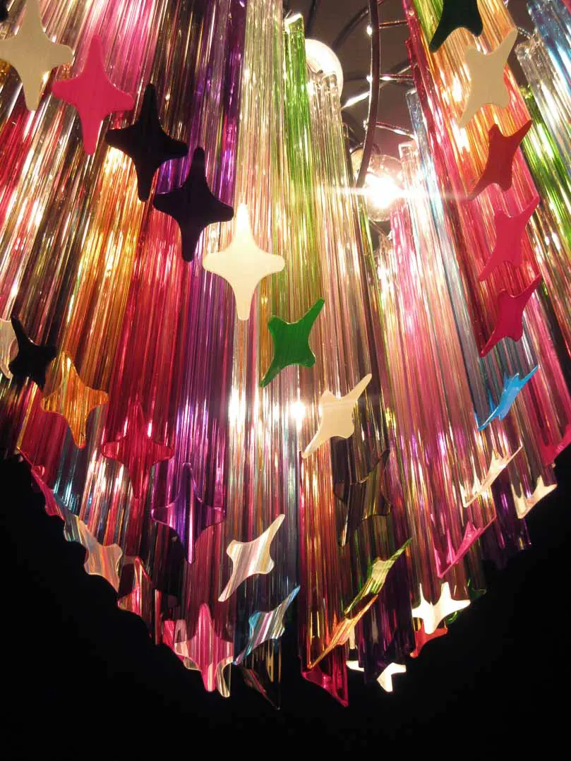 Murano Chandelier – 200 prisms – Multicolored - Image 5