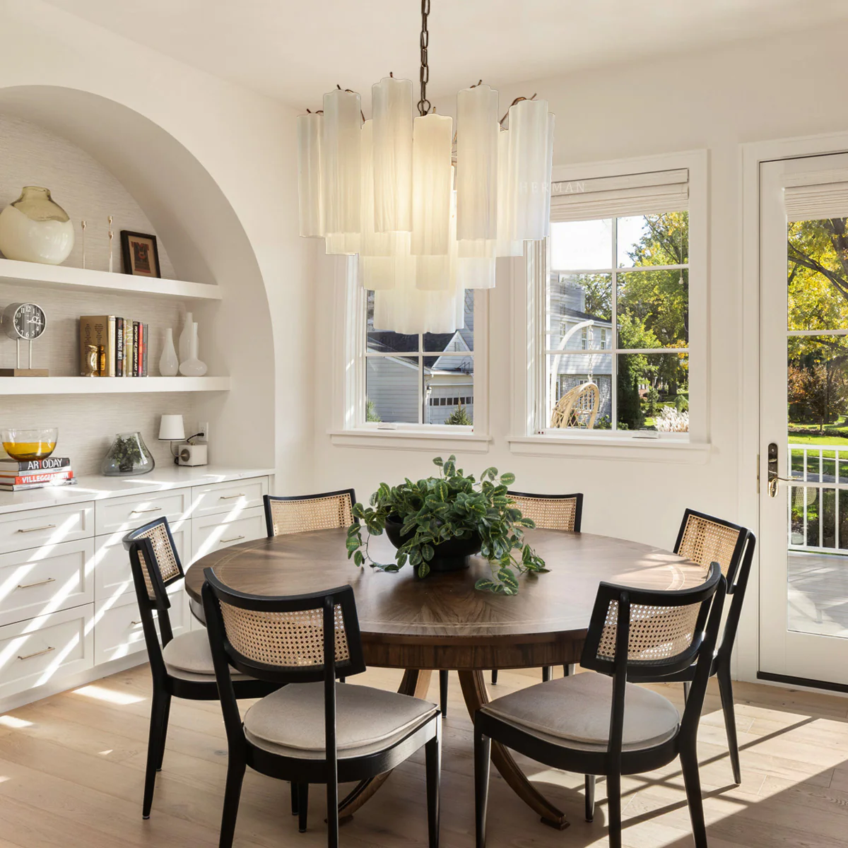 Murano Chandelier – 36 tubes – Matte white - Image 2