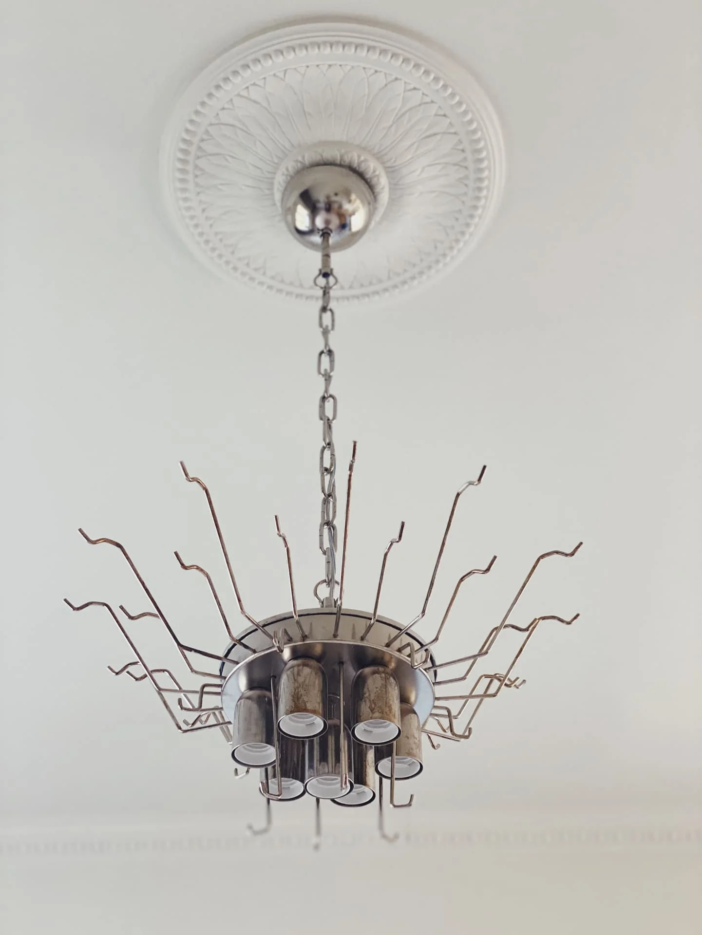 Murano Chandelier – 36 tubes – Matte white - Image 7