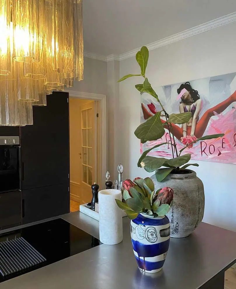 Murano Chandelier – 36 tubes – Smoked - Image 2
