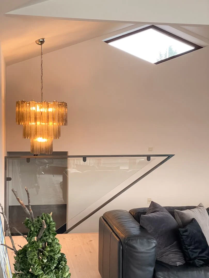 Murano Chandelier – 48 tubes – Smoked - Image 17
