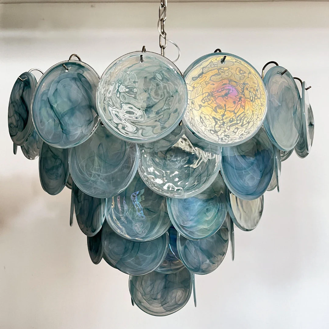 Murano Chandelier 57 Blue - Image 27