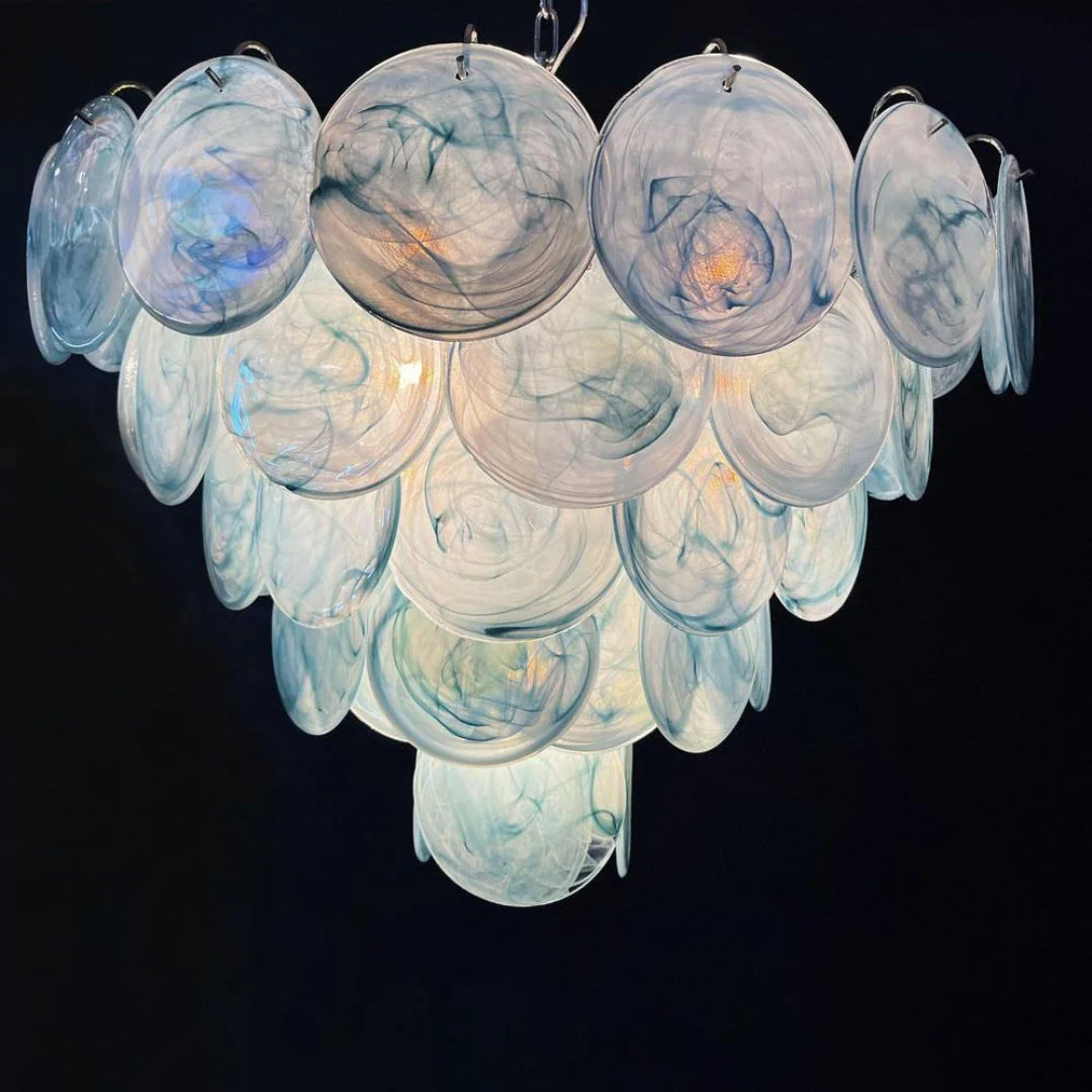 Murano Chandelier 57 Blue - Image 28