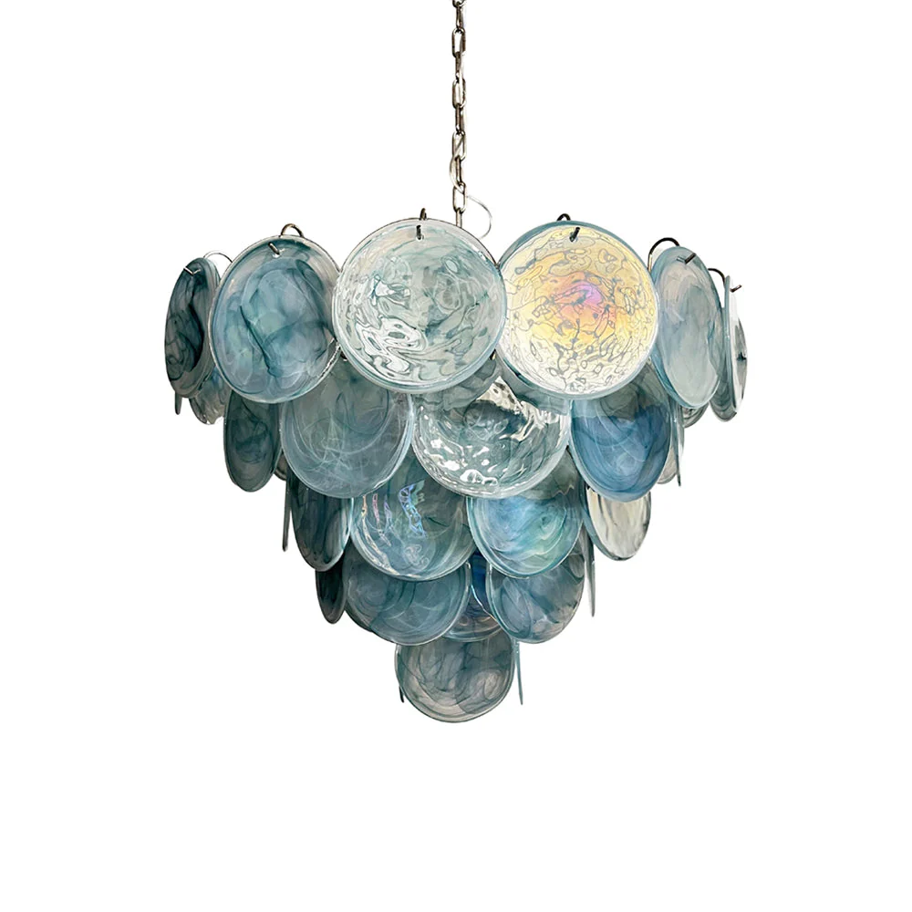 Murano Chandelier 57 Blue - Image 3