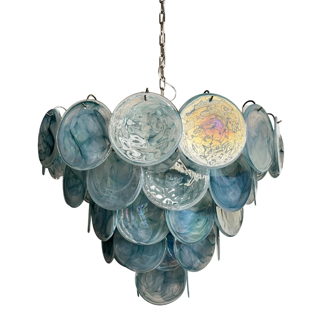 Murano Chandelier 57 Blue - Image 30