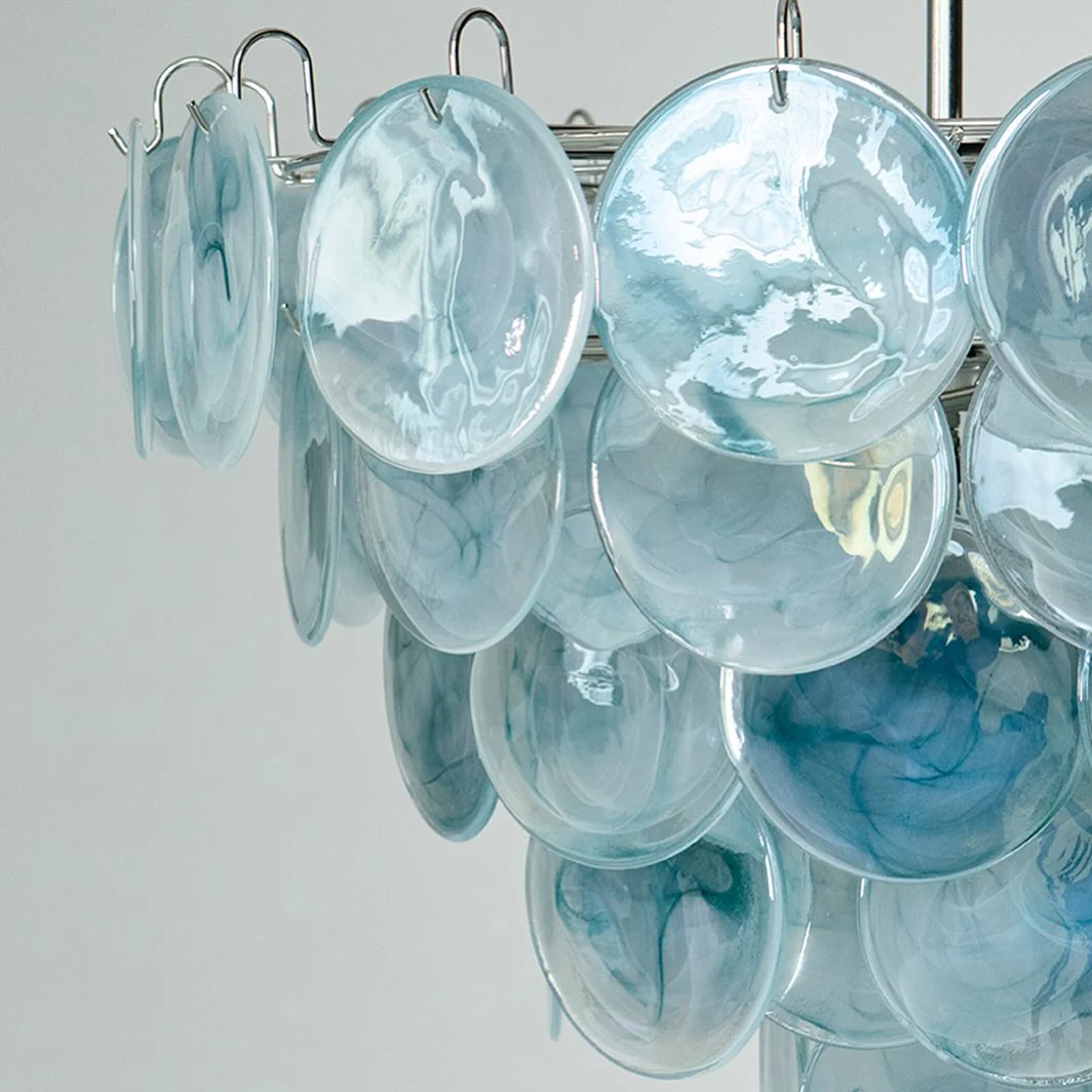 Murano Chandelier 57 Blue - Image 31
