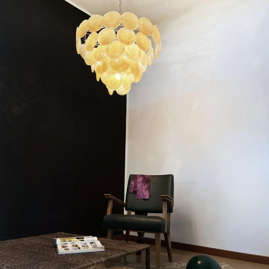 Murano Chandelier 57 Gold - Image 14
