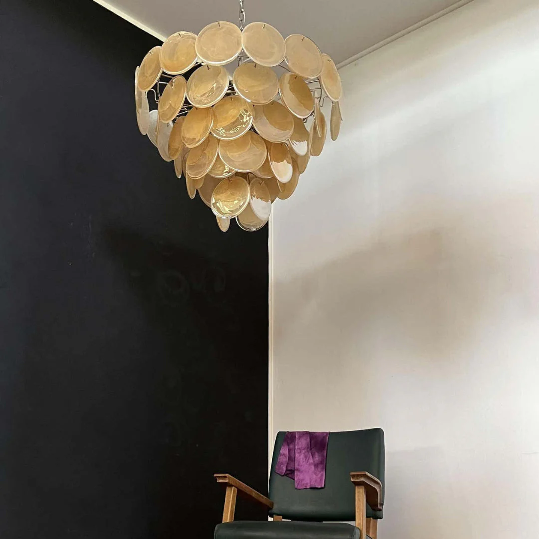 Murano Chandelier 57 Gold - Image 15