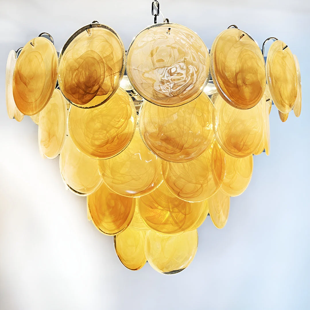 Murano Chandelier 57 Gold - Image 23