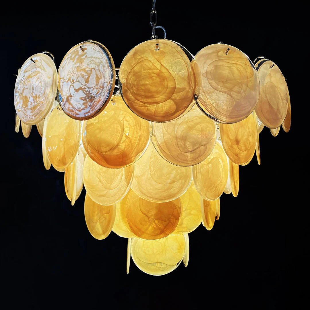 Murano Chandelier 57 Gold - Image 26