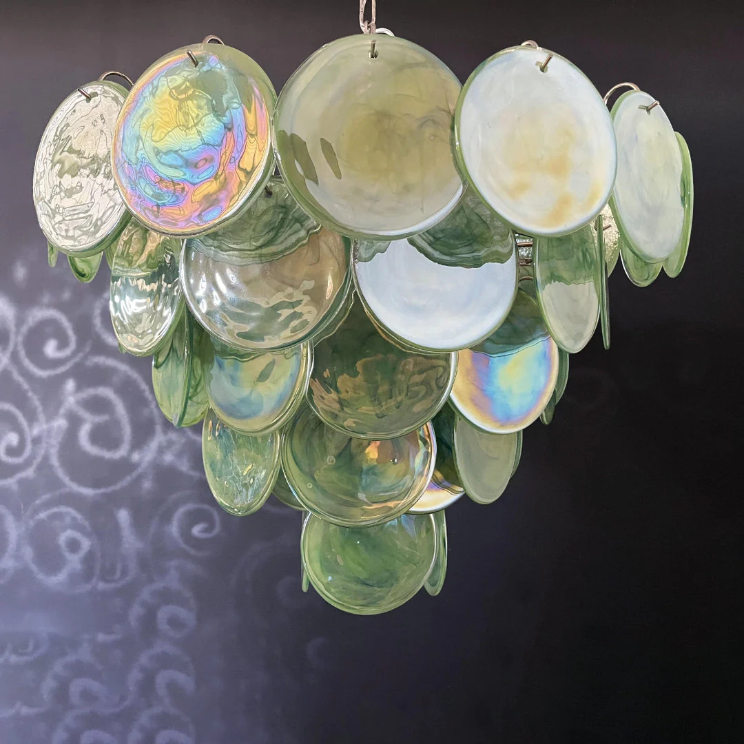 Murano Chandelier 57 Green - Image 18