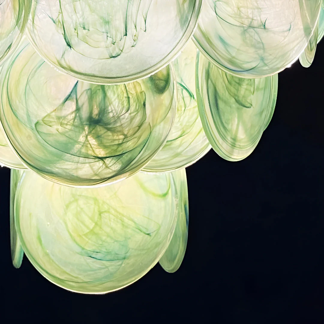 Murano Chandelier 57 Green - Image 22