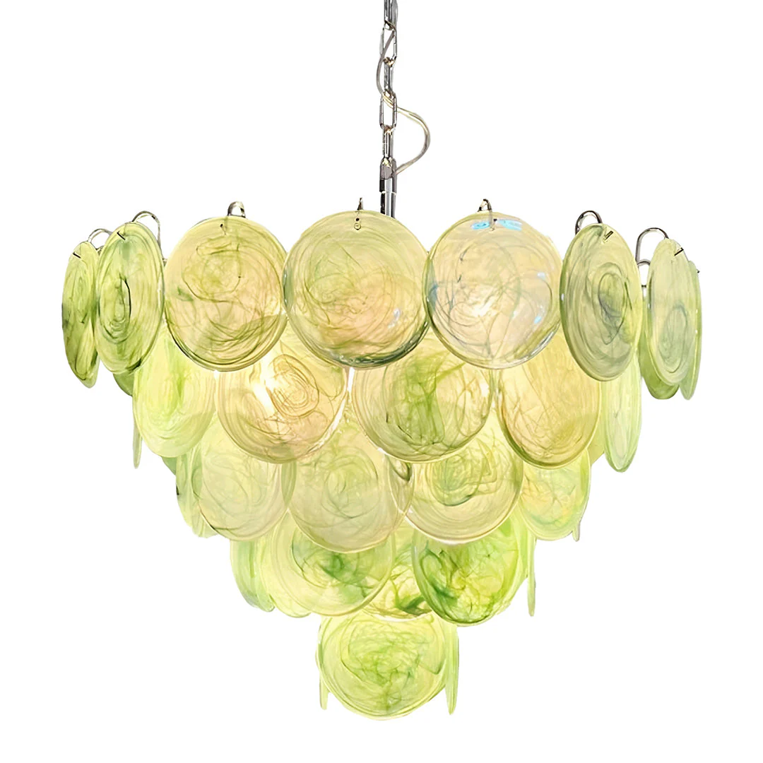 Murano Chandelier 57 Green - Image 26