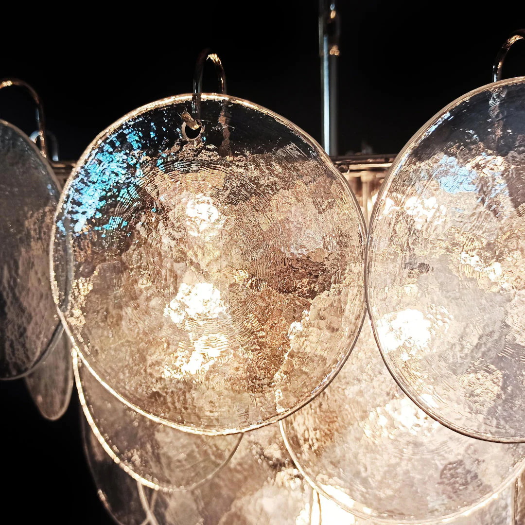 Murano Chandelier 57 Iridescent Glass - Image 18