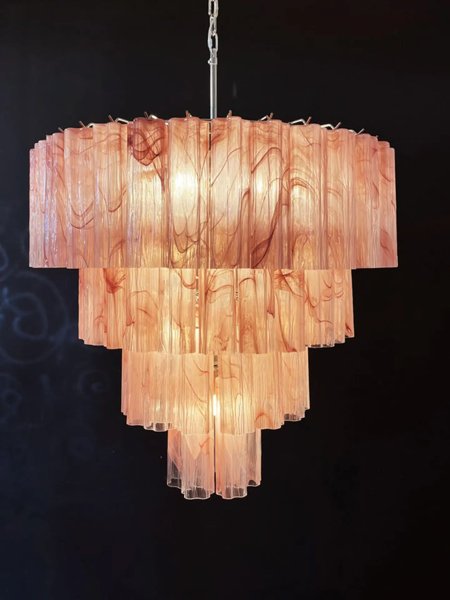 Murano Chandelier - 78 Tubes - Image 4