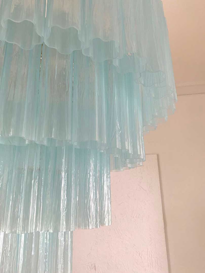 Murano Chandelier – 78 tubes – Opal - Image 2