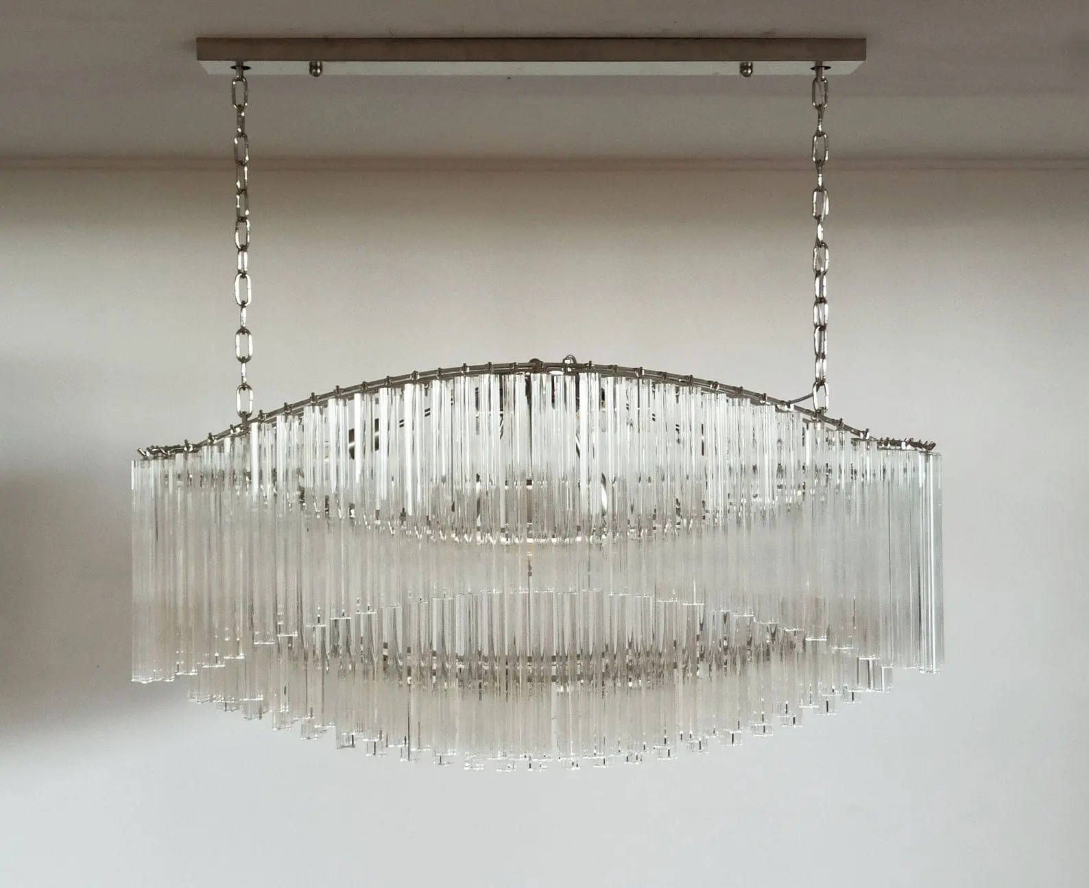 Murano Chandelier – Pagoda – 292 prisms – Transparent