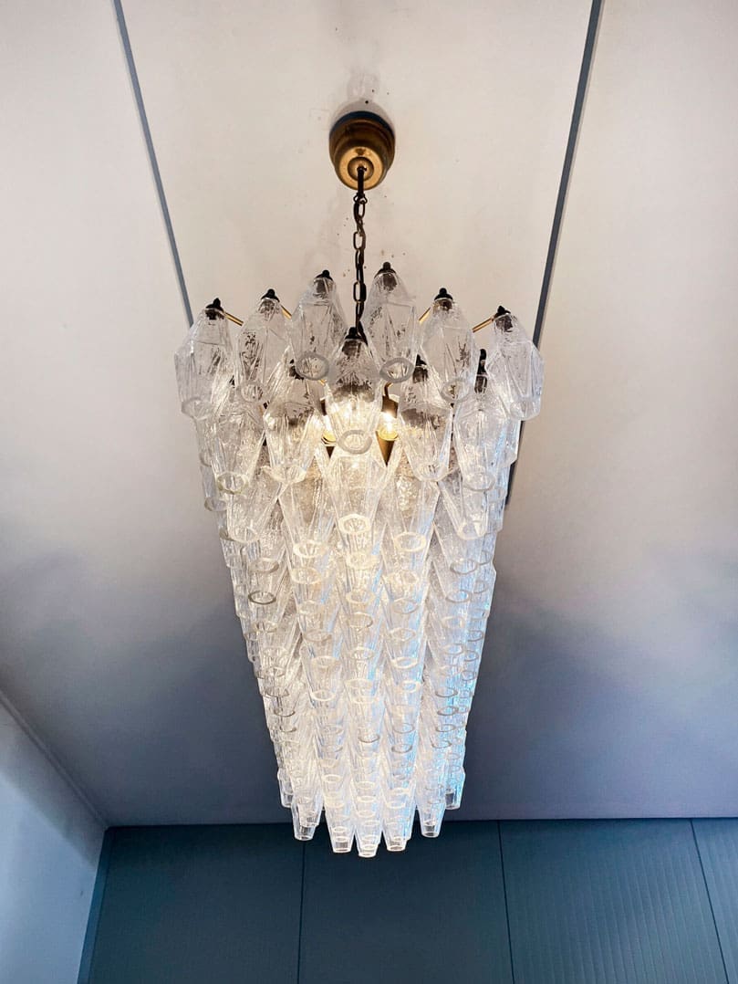 Murano Chandelier – Poliedri – 138 glass - Image 15