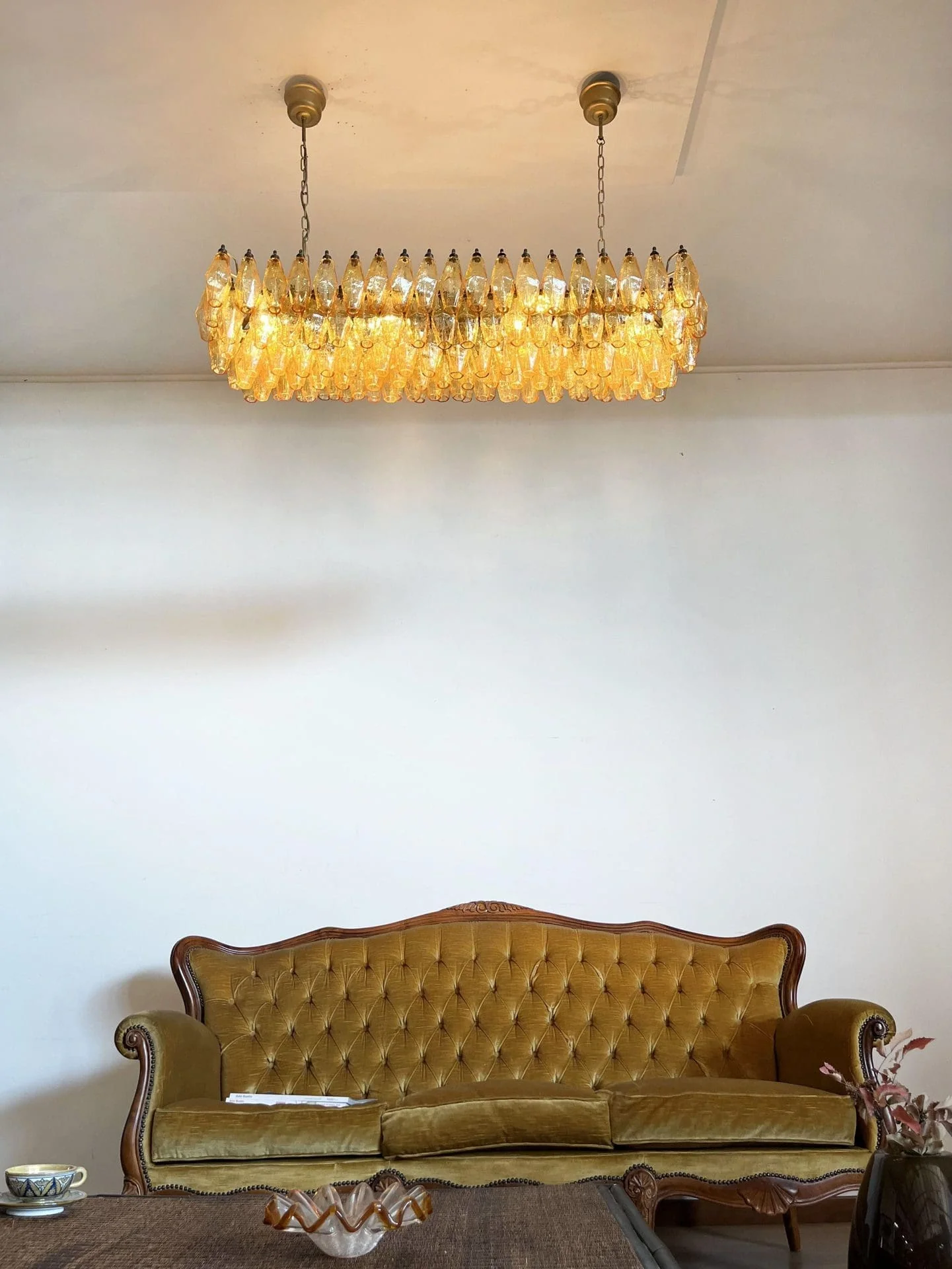 Murano Chandelier – Poliedri – 138 glass - Image 22