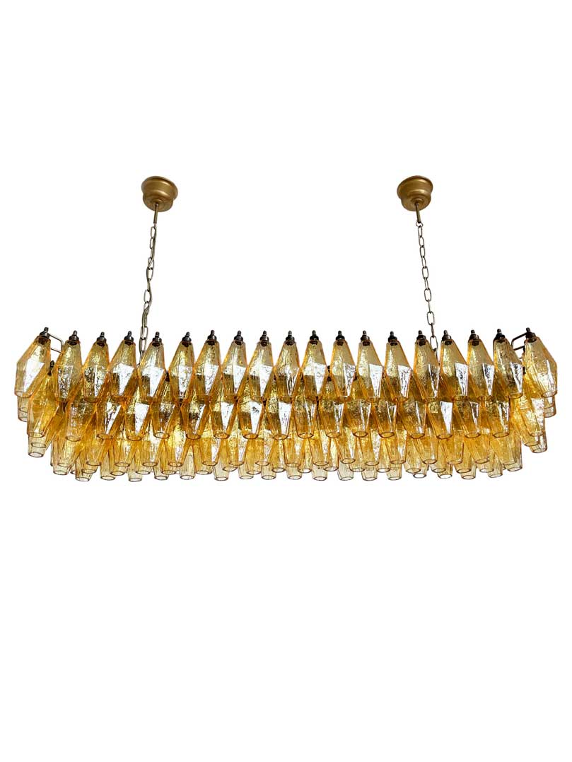 Murano Chandelier – Poliedri – 138 glass - Image 39