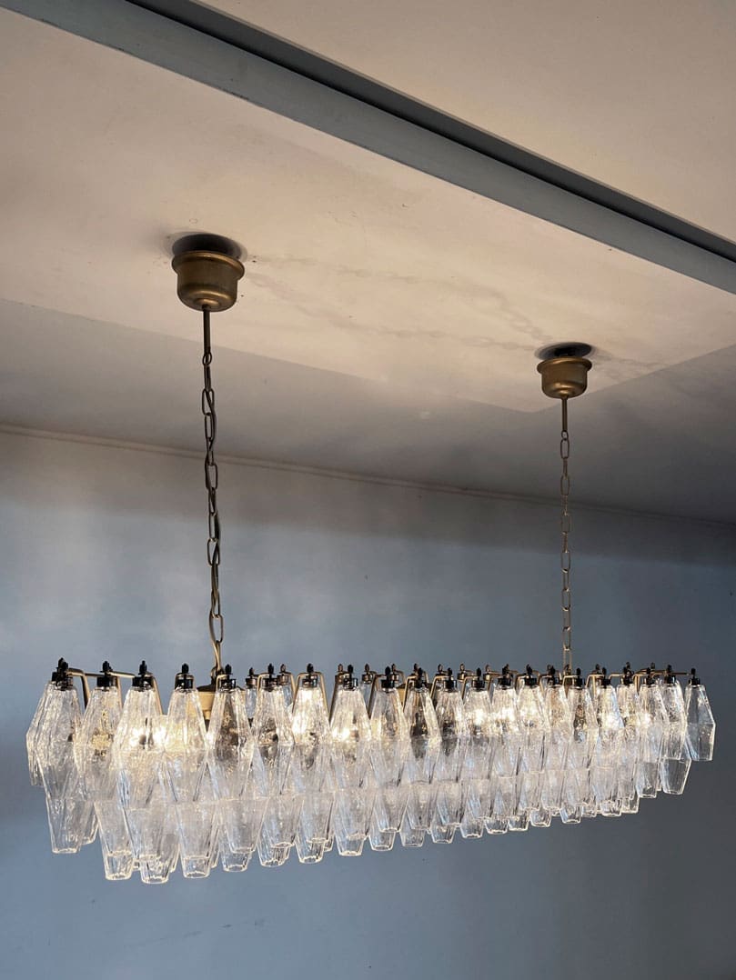 Murano Chandelier – Poliedri – 138 glass - Image 8
