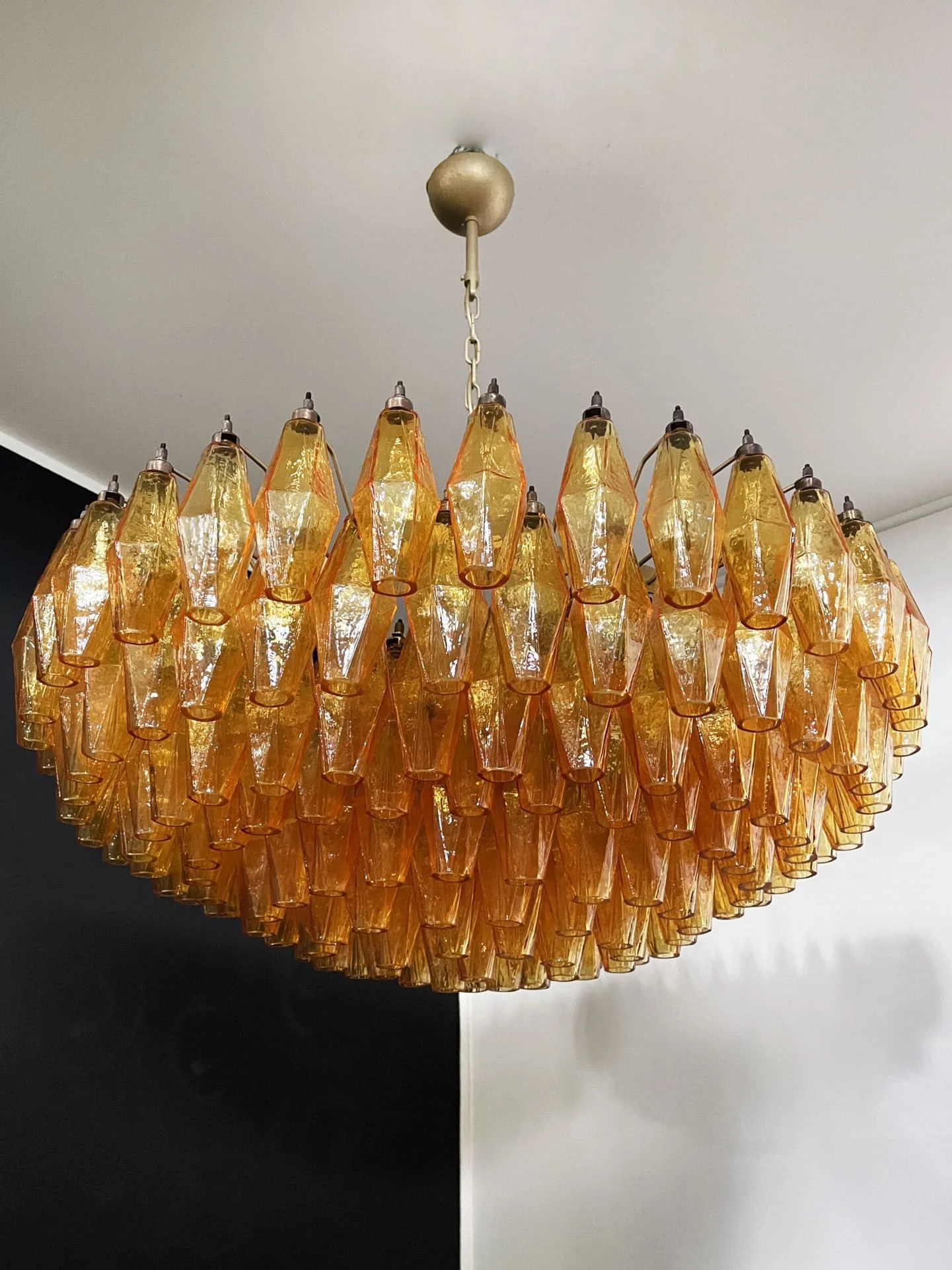 Murano Chandelier – Poliedri – 185 glass - Image 12