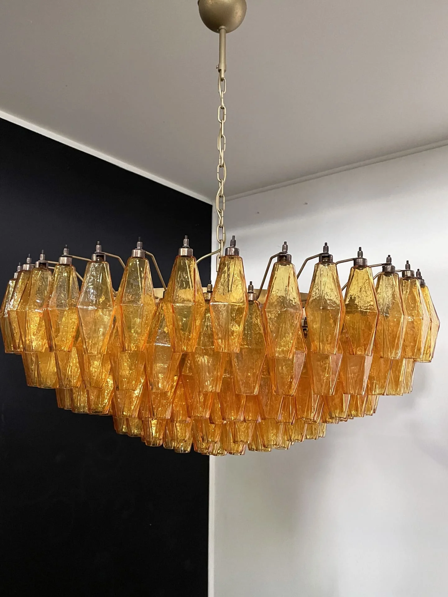 Murano Chandelier – Poliedri – 185 glass - Image 13